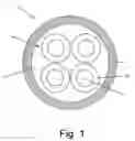 Fig. 02 - Cable having a coating layer made of a recycled polymer material