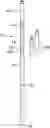 Fig. 01 - Modular walking stick assembly