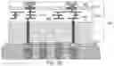 Fig. 06 - Chip package structure including a silicon substrate interposer and methods for forming the same
