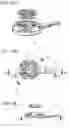 Fig. 24 - Closure device having closure parts which are able to be placed against one another