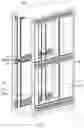 Fig. 02 - Adjustable support frame for interior of cabinet and cabinet including support frame