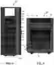 Fig. 07 - Modular horizontal rack manifold for liquid cooling