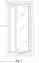 Fig. 02 - Window operator handle and cover with magnetic securing features and detent