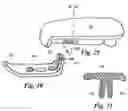 Fig. 16 - Window operator handle and cover with magnetic securing features and detent