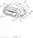 Fig. 02 - ELECTRICAL CONNECTOR INCLUDING AN INSERT-MOLDED BOTTOM FIXING MEMBER HAVING A BODY AND A PROTRUSION ENTIRELY BORDERED BY THE BODY
