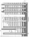 Fig. 65 - Three-dimensional memory device with finned support pillar structures and method of forming the same