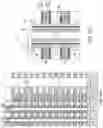 Fig. 45 - Three dimensional memory device and method of making thereof by forming channel and memory film after word line replacement