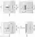 Fig. 45 - Transistor circuits including fringeless transistors and method of making the same