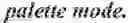 Fig. 128 - Independent coding of palette mode usage indication