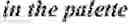 Fig. 135 - Independent coding of palette mode usage indication