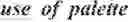 Fig. 843 - Independent coding of palette mode usage indication