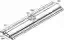 Fig. 01 - ROLLING SHUTTER MODULAR UTILITY SLAT