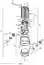Fig. 02 - Retention, adjustability and maintenance for a recessed component such as a recessed luminaire