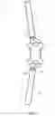 Fig. 02 - FOLDING DEVICE FOR A BOW WEAPON, METHOD OF MANUFACTURING A FOLDING DEVICE FOR A BOW WEAPON, AND BOW WEAPON