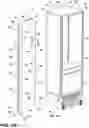 Fig. 04 - BRACKET SYSTEM FOR MOUNTING AN APPLIANCE TO A CABINET STRUCTURE