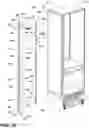 Fig. 29 - BRACKET SYSTEM FOR MOUNTING AN APPLIANCE TO A CABINET STRUCTURE