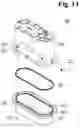 Fig. 15 - High intensity focused ultrasonic device with vertical assembly structure