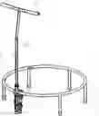 Fig. 01 - DEVICE FOR FASTENING A HOLDING BAR TO A TRAMPOLINE