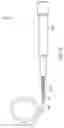 Fig. 08 - Jump rope with spring-supported collet handle
