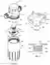 Fig. 10 - Apparatus for controlled release of an erodible solid into a liquid