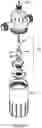 Fig. 13 - Apparatus for controlled release of an erodible solid into a liquid