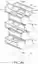 Fig. 30 - Modular bottle rack system and rack component thereof
