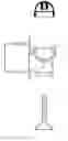 Fig. 12 - Dispensing tap for rigid and flexible containers, preferably of the bag-in-box type