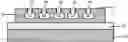 Fig. 01 - Couplers including a waveguide core with integrated airgaps