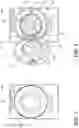 Fig. 02 - Door hinge for a laundry appliance having a sheet metal hinge and an integrated rotation limiting device