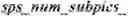 Fig. 167 - Interaction between sub picture and tile row signaling