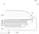 Fig. 01 - Flexible display device including protruding adhesive layer
