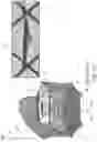 Fig. 02 - Foldable playard having X-frame assemblies, oval-shaped leg assemblies, and canopy cover