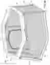 Fig. 30 - Foldable playard having X-frame assemblies, oval-shaped leg assemblies, and canopy cover
