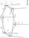 Fig. 44 - Foldable playard having X-frame assemblies, oval-shaped leg assemblies, and canopy cover