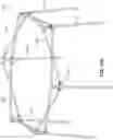 Fig. 53 - Foldable playard having X-frame assemblies, oval-shaped leg assemblies, and canopy cover