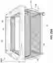 Fig. 69 - Foldable playard having X-frame assemblies, oval-shaped leg assemblies, and canopy cover