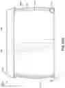 Fig. 71 - Foldable playard having X-frame assemblies, oval-shaped leg assemblies, and canopy cover
