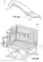 Fig. 80 - Foldable playard having X-frame assemblies, oval-shaped leg assemblies, and canopy cover