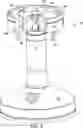 Fig. 03 - System For Processing Bone Stock Including A Bone Cleaning Head, A Bone Milling Head And Base That Powers Both The Cleaning Head And The Milling Head
