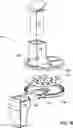 Fig. 15 - System For Processing Bone Stock Including A Bone Cleaning Head, A Bone Milling Head And Base That Powers Both The Cleaning Head And The Milling Head