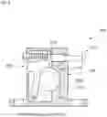 Fig. 12 - Workpiece conveying apparatus and mounting and dismounting support mechanism for a workpiece holding device thereof