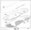Fig. 24 - Footwear having an integral and non-removable insole