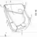 Fig. 13 - Adapter plate for an aircraft seat