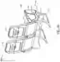 Fig. 15 - Adapter plate for an aircraft seat