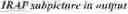 Fig. 320 - Order relationship between subpictures according to value for layer and value of subpicture index