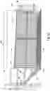 Fig. 09 - VARIABLE WIDTH FENCE ENTRY