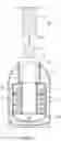 Fig. 08 - Fixing device for transport sample for use in vacuum heat insulating double walled container