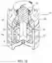 Fig. 13 - Fixing device for transport sample for use in vacuum heat insulating double walled container