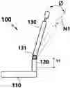 Fig. 01 - Chair for reducing load on buttocks and waist