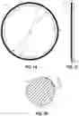 Fig. 02 - Flexible and/or deformable mechanical elements with radiographic markers